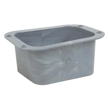 Amerimax Home Products Amerimax 1.5 in. H X 2.5 in. W X 3.75 in. L Gray Plastic C Outlet 85051